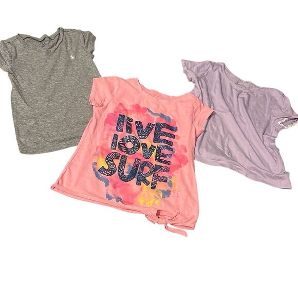 Girls short tee 6/7 bundle short sleeve -t-shirt - short sleeve -Lilly Pulitzer - Picture 1 of 11